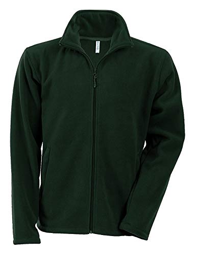 Kariban Herren Sweatjacke Micro Fleece Full Zip Grün Forest Green 3XL von Kariban