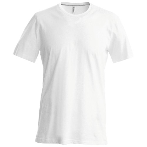 Kariban Herren T-Shirt Slim Fit (Medium) (Weiß) von Kariban