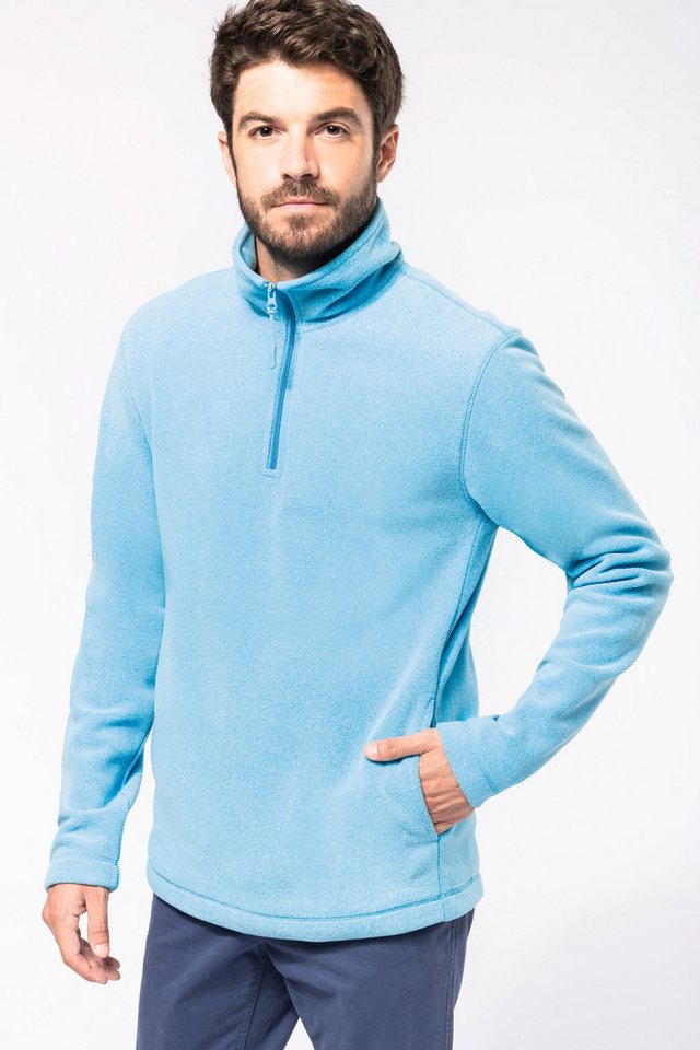 Kariban Rundhalspullover Enzo > Mikrofleece Pullover 1/4 Zip von Kariban