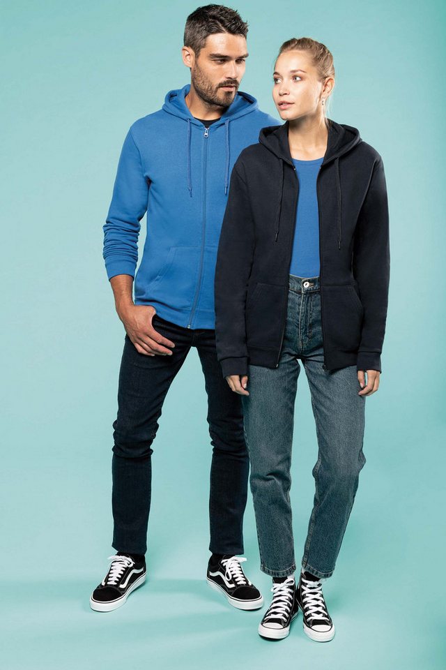 Kariban Kapuzensweatshirt Kapuzen-sweatshirt mit Reißverschluss von Kariban