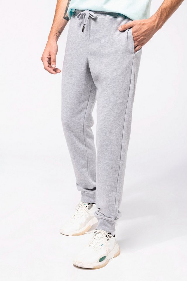 Kariban Jogginghose Umweltfreundliche Herrenhose aus ungebürstetem Molton von Kariban