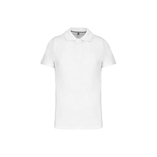 Kariban | K241 Herren Piqué Polo, Größe:XXL, Farbe:White von Kariban