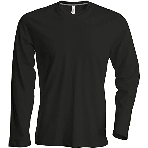 Kariban | K359 Herren T-Shirt Langarm, Farbe:Black, Größe:3XL von Kariban