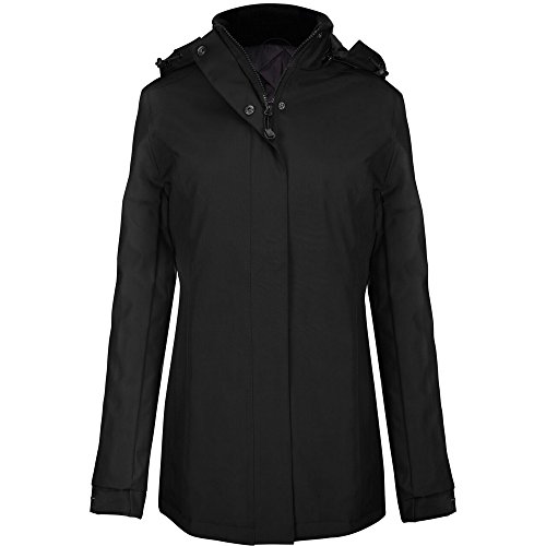 Kariban | K6108 Damen Parka, Größe:M, Farbe:Black von Kariban