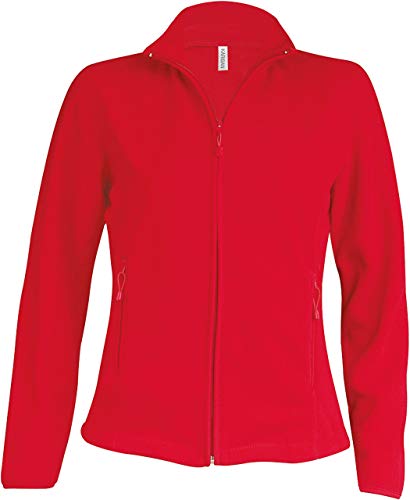 Kariban | K907 Damen Microfleece Jacke 'Maureen', Größe:L, Farbe:RED von Kariban