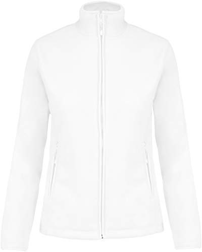 Kariban | K907 Damen Microfleece Jacke 'Maureen', Größe:L, Farbe:White von Kariban