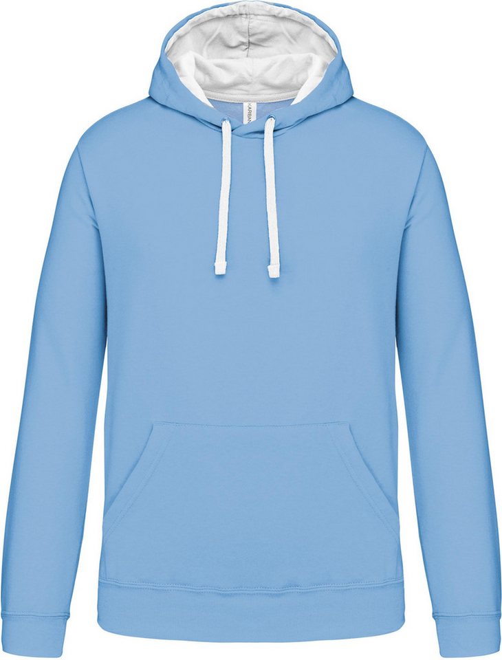 Kariban Kapuzenpullover Herren-kapuzensweatshirt bicolor von Kariban