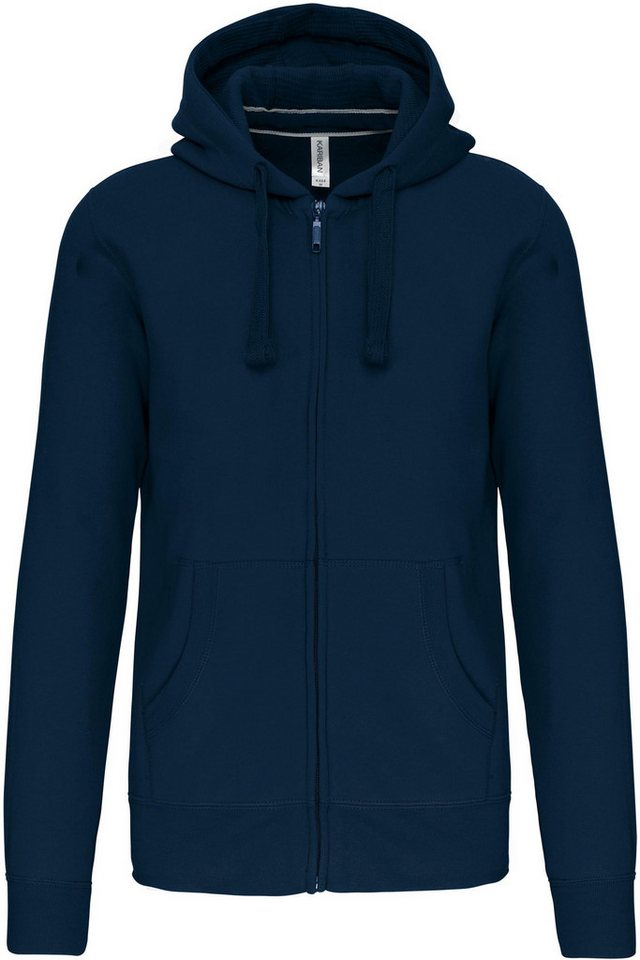 Kariban Kapuzensweatjacke KAPUZENSHIRT MIT REIßVERSCHLUSS Herren von Kariban
