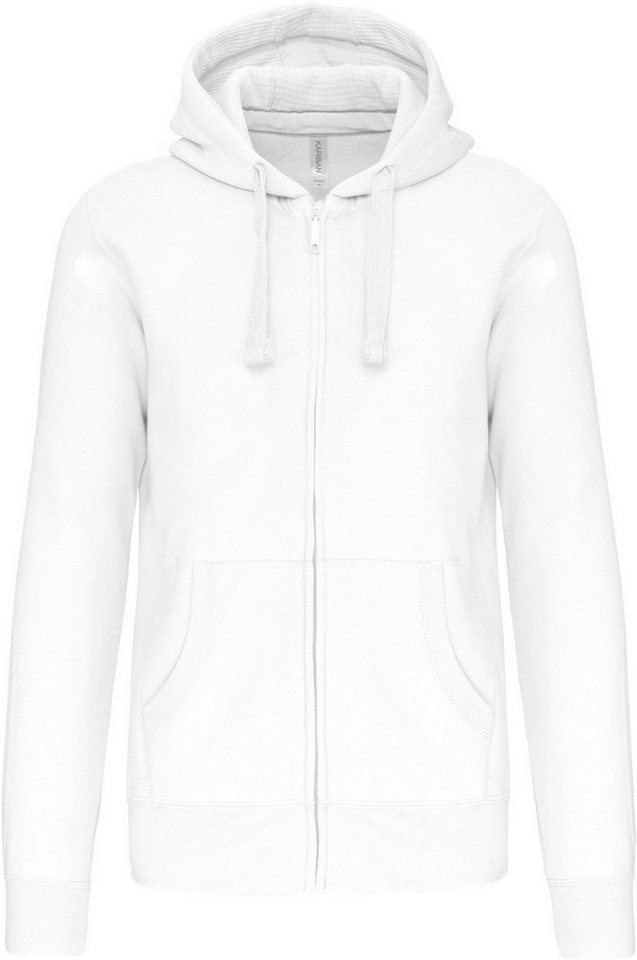 Kariban Kapuzensweatjacke KAPUZENSHIRT MIT REIßVERSCHLUSS Herren von Kariban