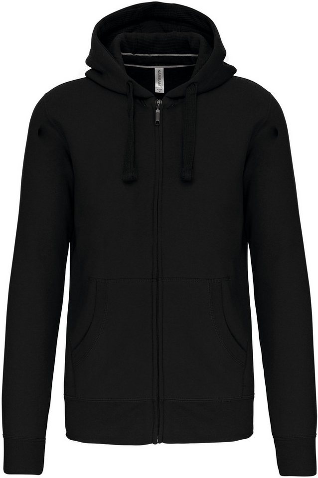 Kariban Kapuzensweatjacke KAPUZENSHIRT MIT REIßVERSCHLUSS Herren von Kariban