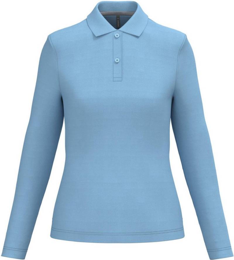 Kariban Langarm-Poloshirt Damen Piqué Poloshirt Langarm Kariban Langarm-Poloshirt Damen Piqué Poloshirt Langarm von Kariban
