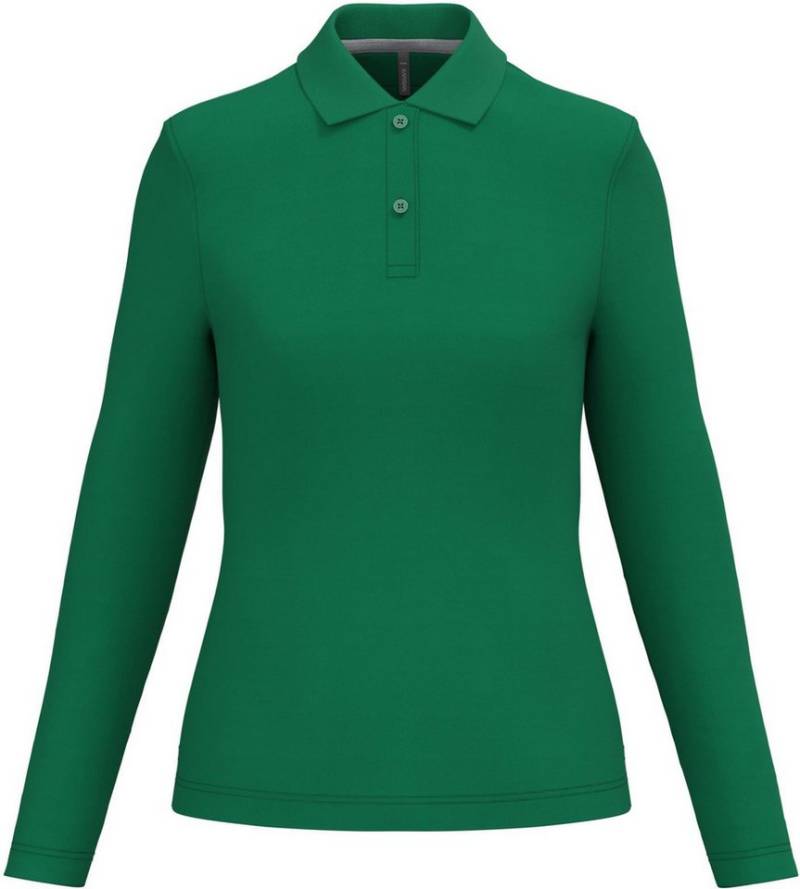 Kariban Langarm-Poloshirt Damen Piqué Poloshirt Langarm Kariban Langarm-Poloshirt Damen Piqué Poloshirt Langarm von Kariban