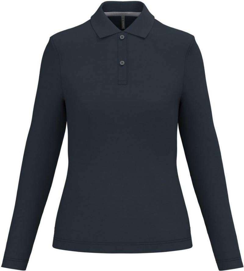 Kariban Langarm-Poloshirt Damen Piqué Poloshirt Langarm Kariban Langarm-Poloshirt Damen Piqué Poloshirt Langarm von Kariban