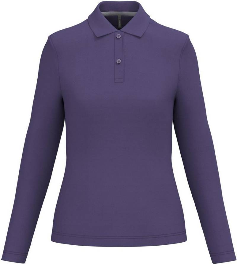 Kariban Langarm-Poloshirt Damen Piqué Poloshirt Langarm Kariban Langarm-Poloshirt Damen Piqué Poloshirt Langarm von Kariban