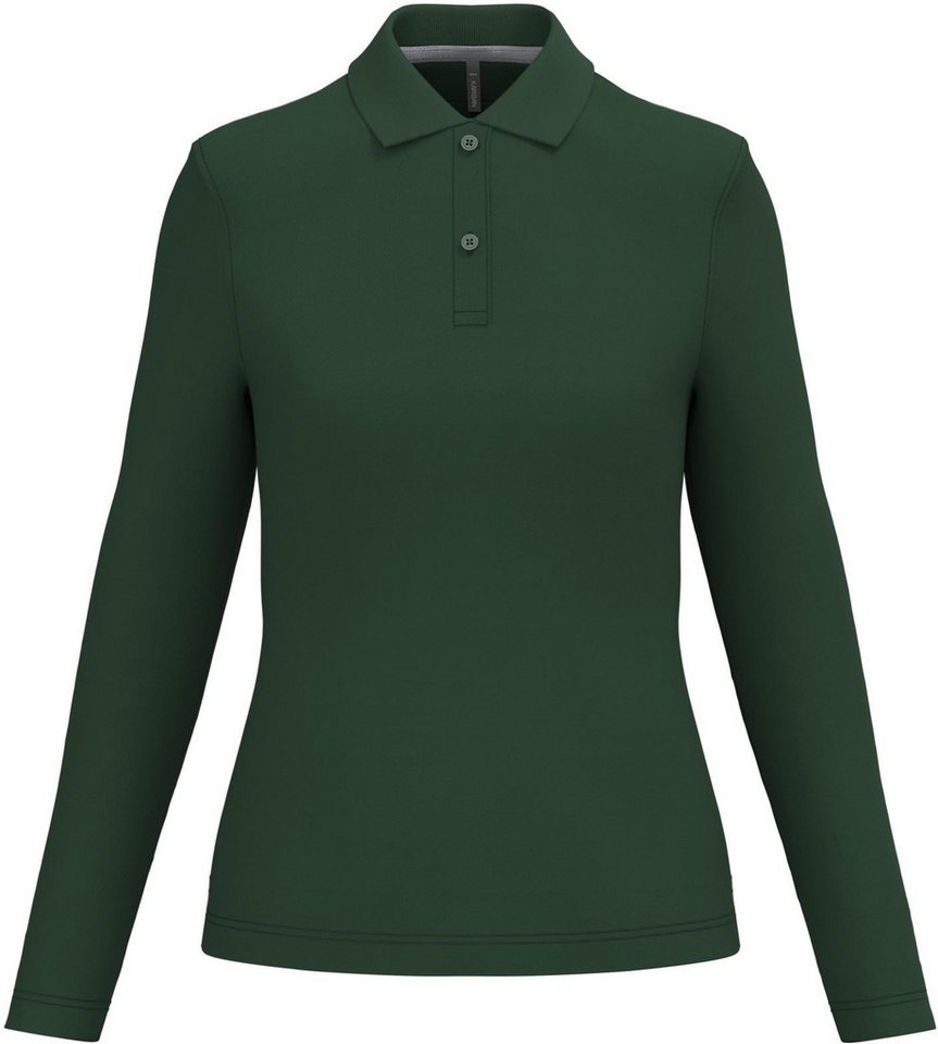 Kariban Langarm-Poloshirt Damen Piqué Poloshirt Langarm Kariban Langarm-Poloshirt Damen Piqué Poloshirt Langarm von Kariban