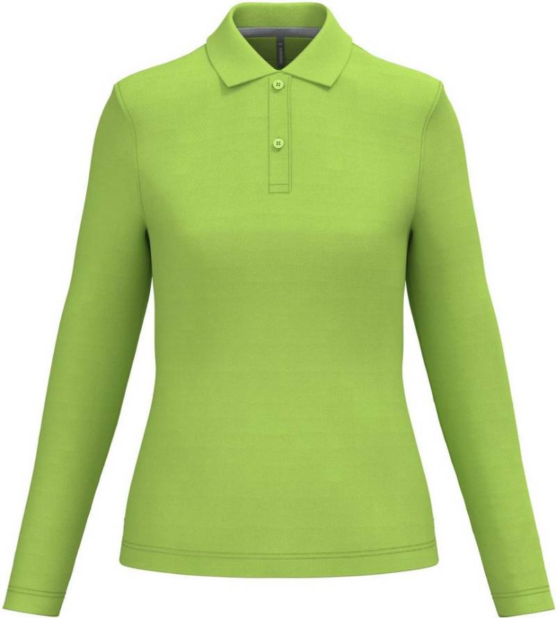 Kariban Langarm-Poloshirt Damen Piqué Poloshirt Langarm Kariban Langarm-Poloshirt Damen Piqué Poloshirt Langarm von Kariban