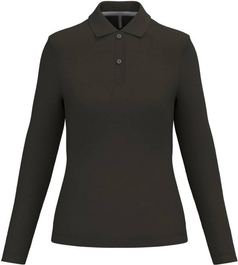 Kariban Langarm-Poloshirt Damen Piqué Poloshirt Langarm Kariban Langarm-Poloshirt Damen Piqué Poloshirt Langarm von Kariban