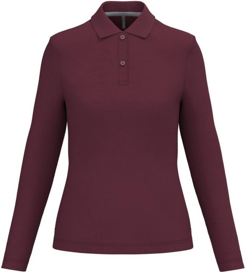 Kariban Langarm-Poloshirt Damen Piqué Poloshirt Langarm Kariban Langarm-Poloshirt Damen Piqué Poloshirt Langarm von Kariban