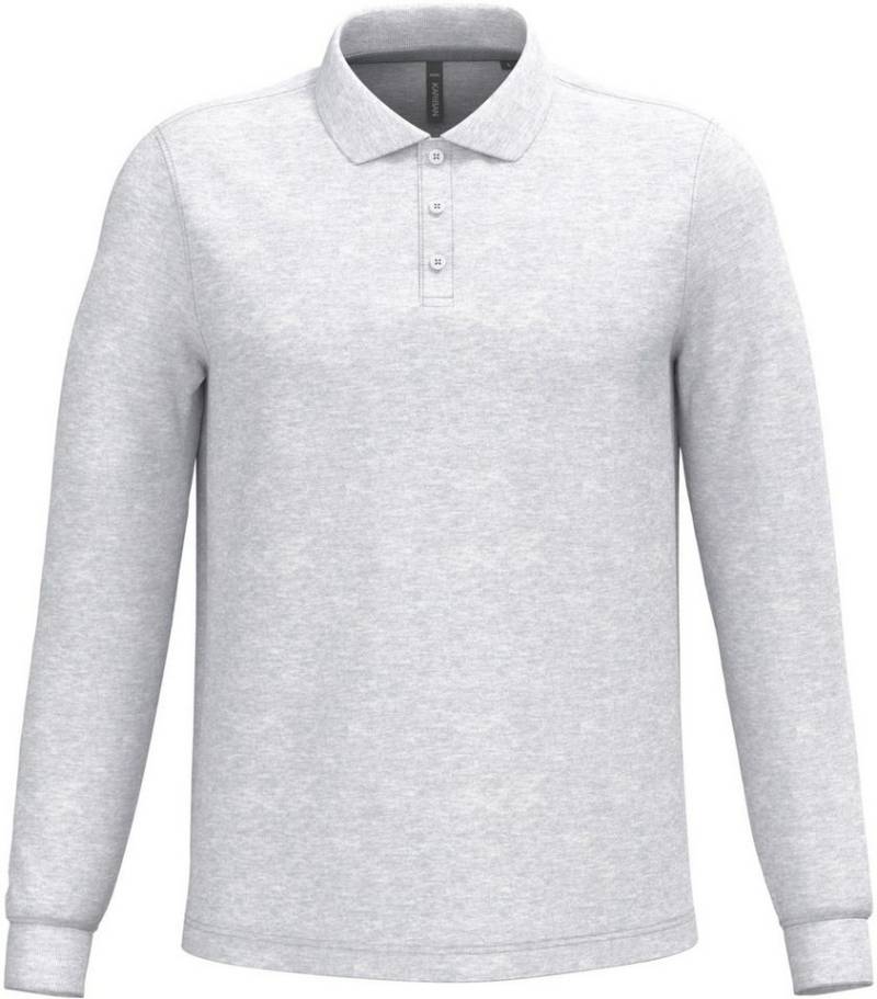 Kariban Langarm-Poloshirt Herren Langarm Poloshirt von Kariban