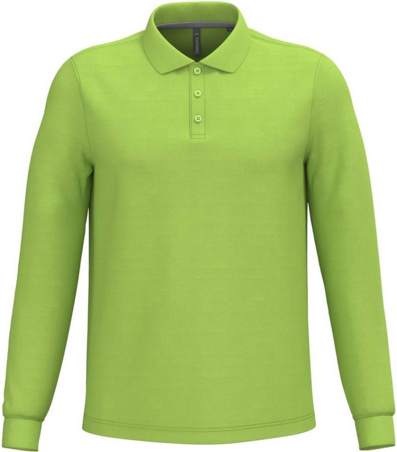 Kariban Langarm-Poloshirt Herren Langarm Poloshirt von Kariban
