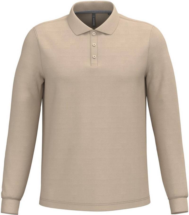 Kariban Langarm-Poloshirt Herren Langarm Poloshirt von Kariban