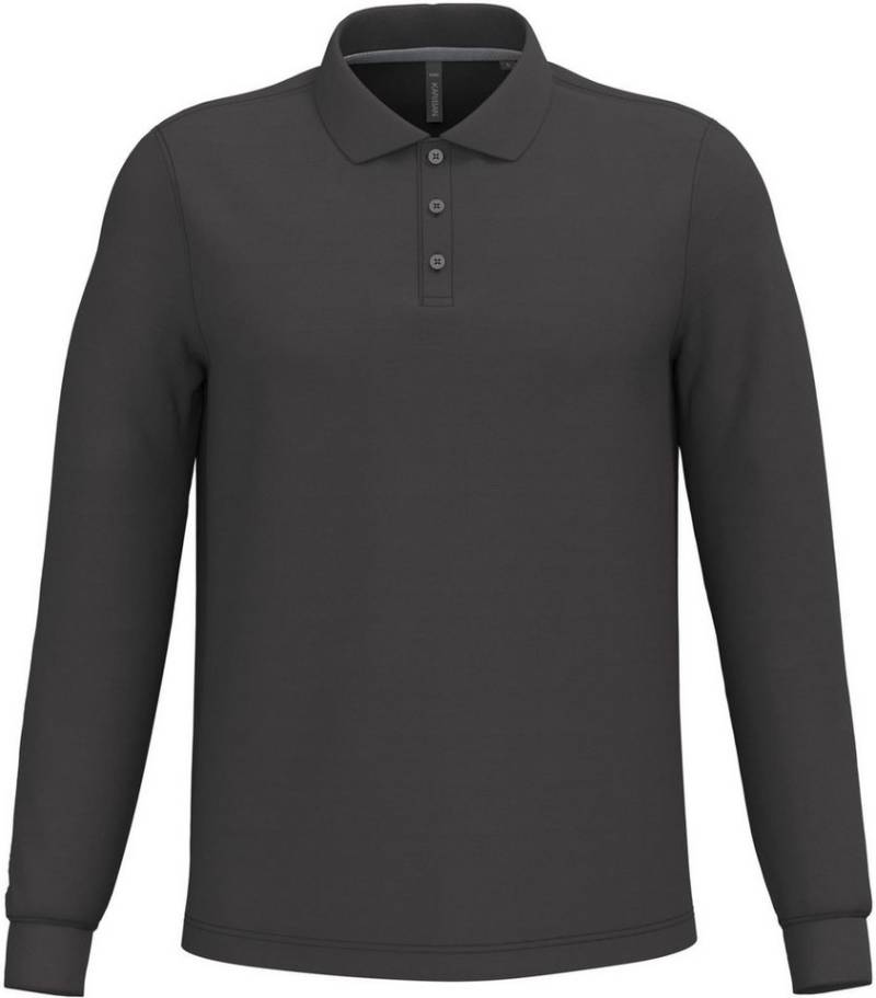 Kariban Langarm-Poloshirt Herren Langarm Poloshirt von Kariban