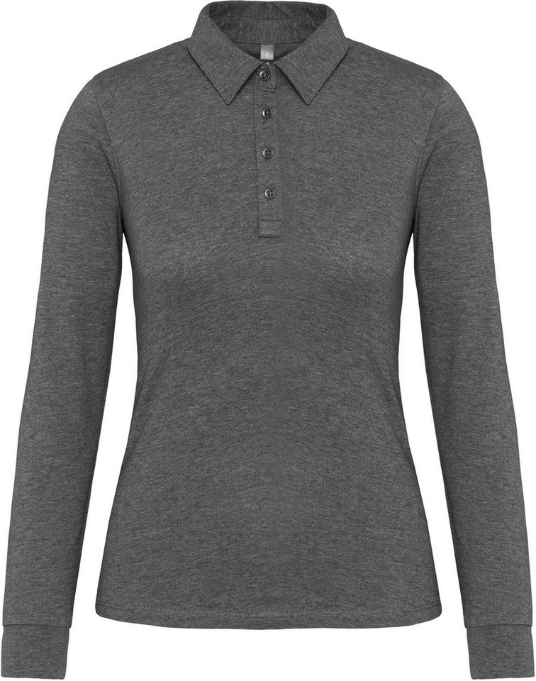 Kariban Langarm-Poloshirt Langarm-Polohemd für Damen aus Jersey Kariban Langarm-Poloshirt Langarm-Polohemd für Damen aus Jersey von Kariban
