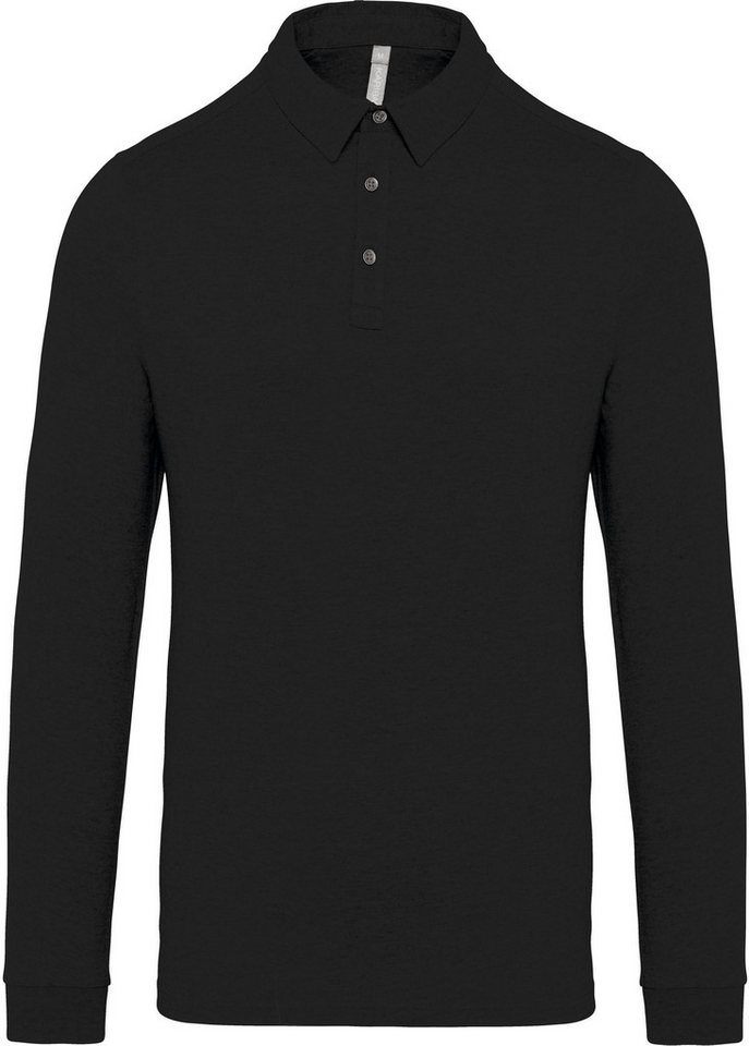 Kariban Langarm-Poloshirt Langarm-Polohemd für Herren aus Jersey Kariban Langarm-Poloshirt Langarm-Polohemd für Herren aus Jersey von Kariban