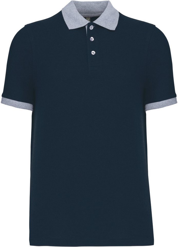 Kariban Langarm-Poloshirt Zweifarbiges Piqué-Polohemd für Herren Kariban Langarm-Poloshirt Zweifarbiges Piqué-Polohemd für Herren von Kariban