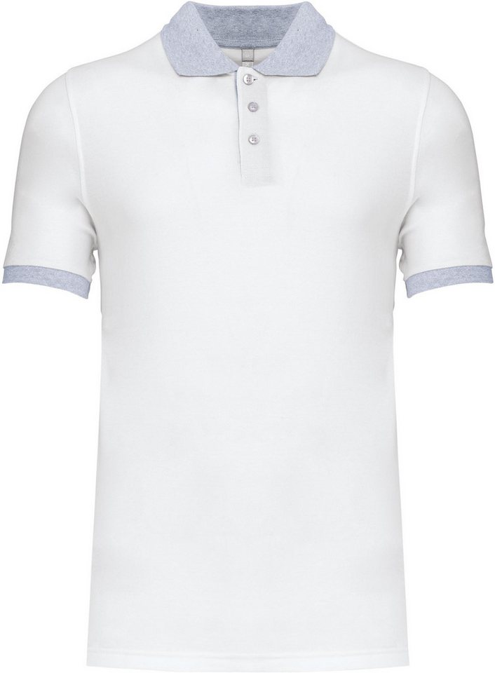 Kariban Langarm-Poloshirt Zweifarbiges Piqué-Polohemd für Herren Kariban Langarm-Poloshirt Zweifarbiges Piqué-Polohemd für Herren von Kariban