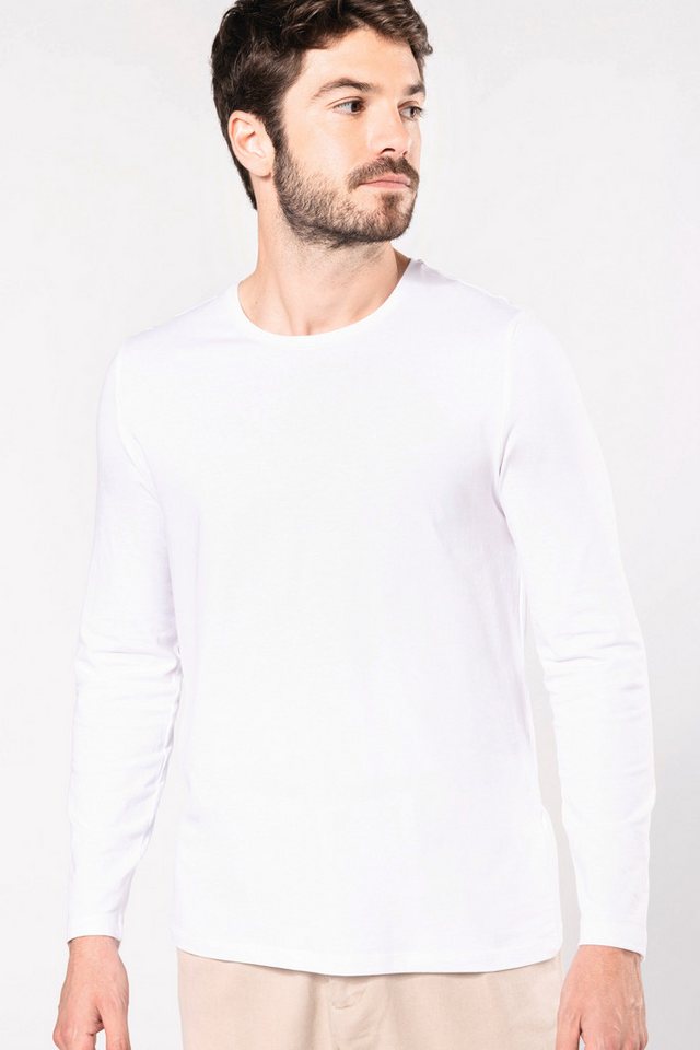 Kariban Langarmhemd Langarm-T-Shirt mit Rundhalsausschnitt Kariban Langarmhemd Langarm-T-Shirt mit Rundhalsausschnitt von Kariban