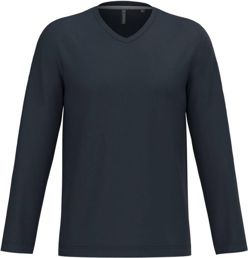Kariban Langarmshirt Herren Langarmshirt Men's long-sleeved V-neck T-shirt Kariban Langarmshirt Herren Langarmshirt Men's long-sleeved V-neck T-shirt von Kariban