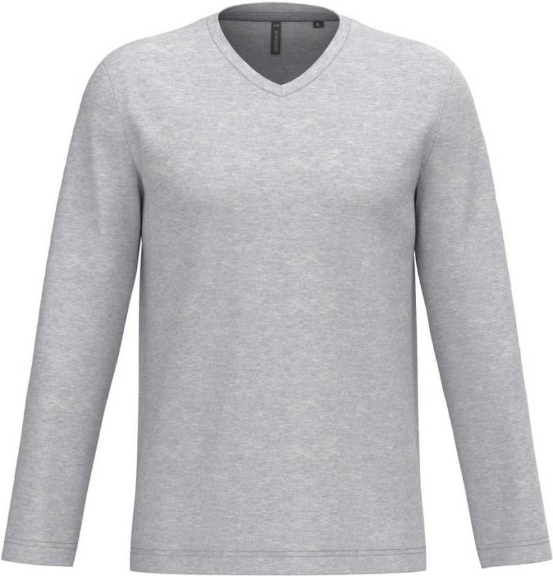 Kariban Langarmshirt Herren Langarmshirt Men's long-sleeved V-neck T-shirt Kariban Langarmshirt Herren Langarmshirt Men's long-sleeved V-neck T-shirt von Kariban