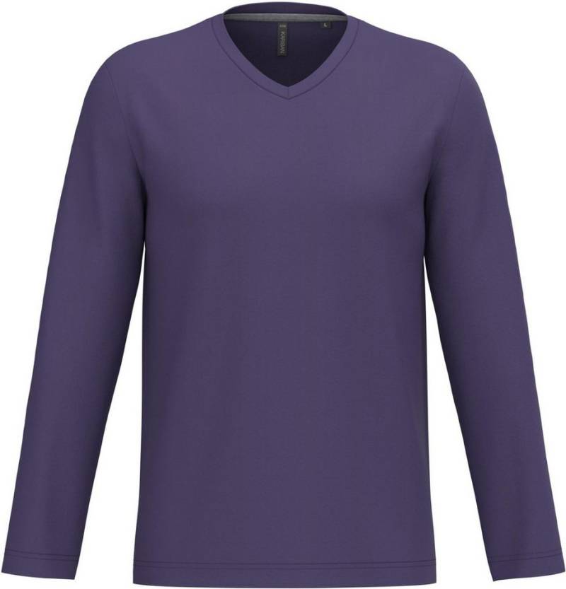 Kariban Langarmshirt Herren Langarmshirt Men's long-sleeved V-neck T-shirt Kariban Langarmshirt Herren Langarmshirt Men's long-sleeved V-neck T-shirt von Kariban