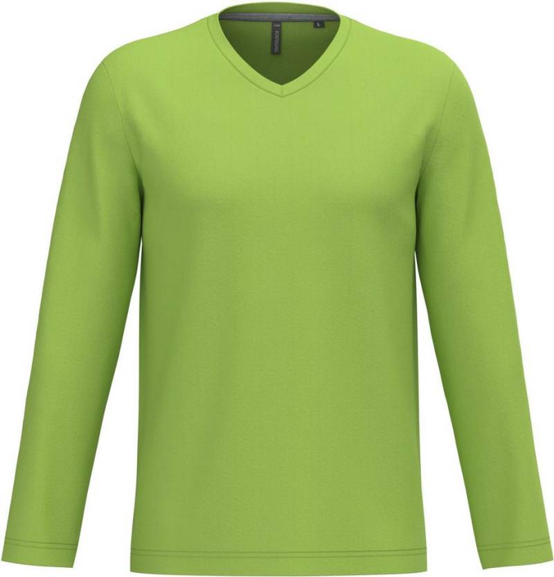 Kariban Langarmshirt Herren Langarmshirt Men's long-sleeved V-neck T-shirt Kariban Langarmshirt Herren Langarmshirt Men's long-sleeved V-neck T-shirt von Kariban