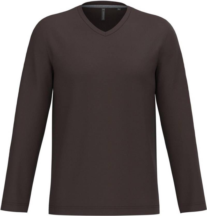 Kariban Langarmshirt Herren Langarmshirt Men's long-sleeved V-neck T-shirt Kariban Langarmshirt Herren Langarmshirt Men's long-sleeved V-neck T-shirt von Kariban