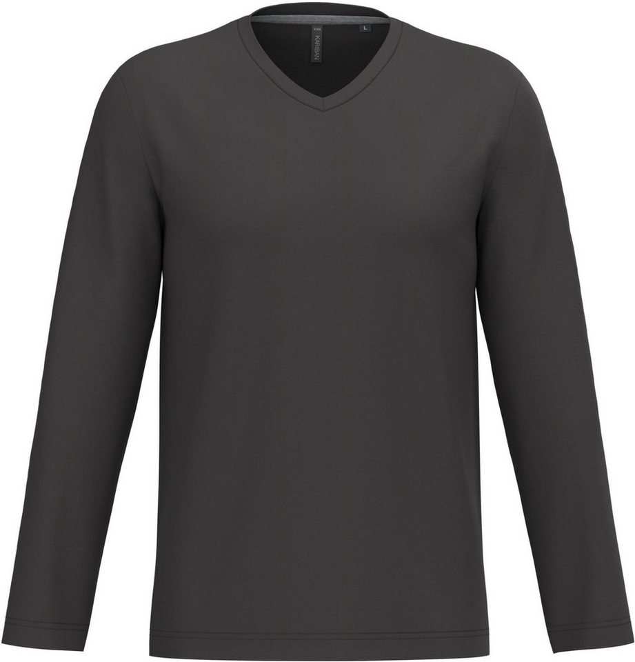 Kariban Langarmshirt Herren Langarmshirt Men's long-sleeved V-neck T-shirt Kariban Langarmshirt Herren Langarmshirt Men's long-sleeved V-neck T-shirt von Kariban