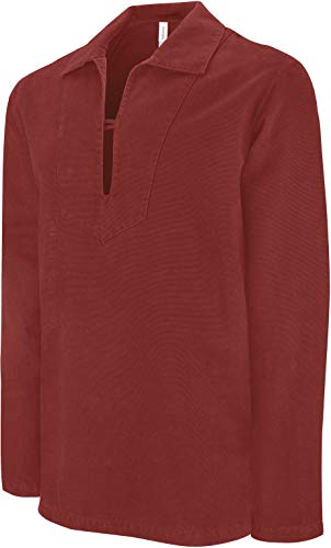 Jacke Vareuse Fischers Kariban Gr. XL, rot von Kariban