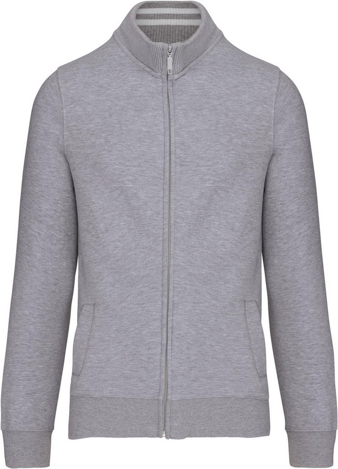 Kariban Outdoorjacke Herren Fleece-Sweater mit Reißverschluss von Kariban
