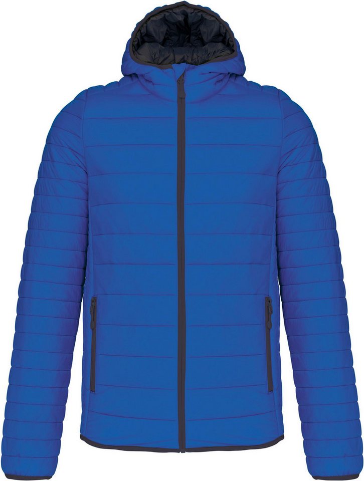 Kariban Outdoorjacke Leichte Herren-Steppjacke mit Kapuze von Kariban