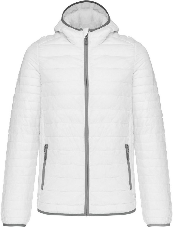 Kariban Outdoorjacke Leichte Herren-Steppjacke mit Kapuze von Kariban