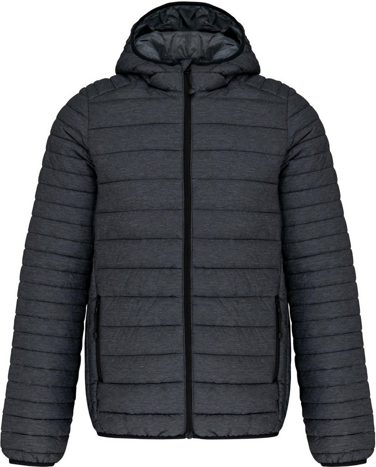 Kariban Outdoorjacke Leichte Herren-Steppjacke mit Kapuze von Kariban