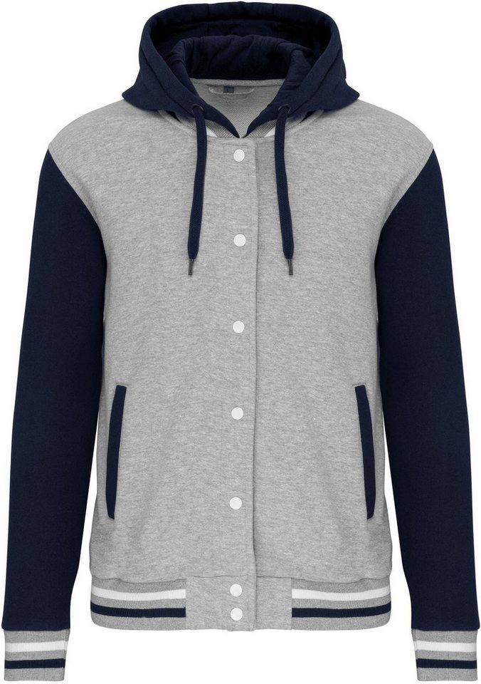 Kariban Outdoorjacke Unisex College Jacke mit Kapuze von Kariban