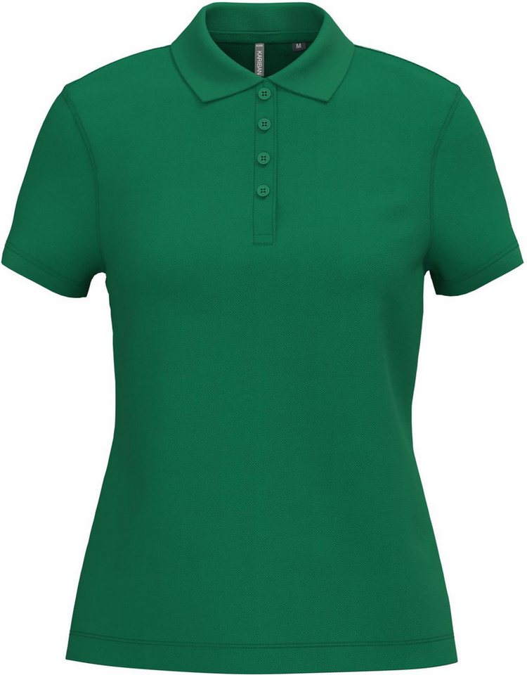 Kariban Poloshirt Damen Kurzarm-Poloshirt. Baumwollpiqué. von Kariban
