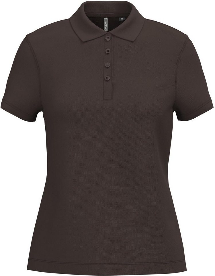 Kariban Poloshirt Damen Kurzarm-Poloshirt. Baumwollpiqué. von Kariban