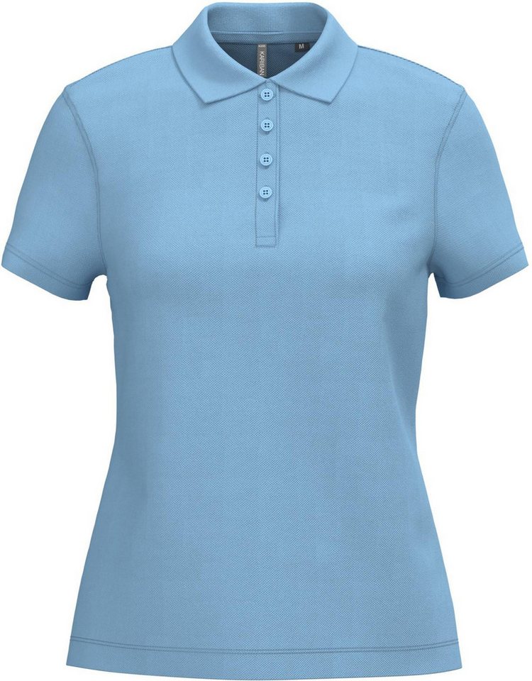 Kariban Poloshirt Damen Kurzarm-Poloshirt. Baumwollpiqué. von Kariban