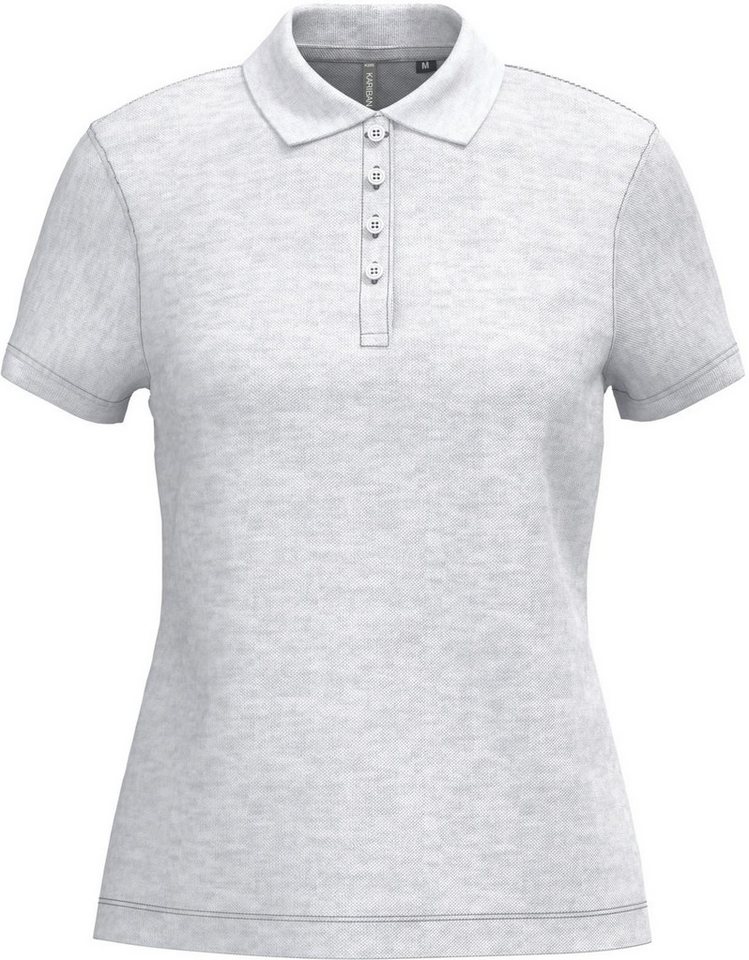 Kariban Poloshirt Damen Kurzarm-Poloshirt. Baumwollpiqué. von Kariban