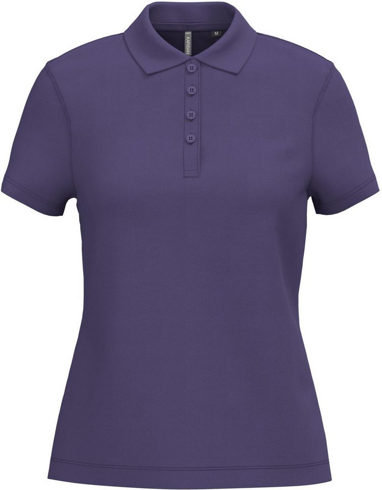 Kariban Poloshirt Damen Kurzarm-Poloshirt. Baumwollpiqué. von Kariban