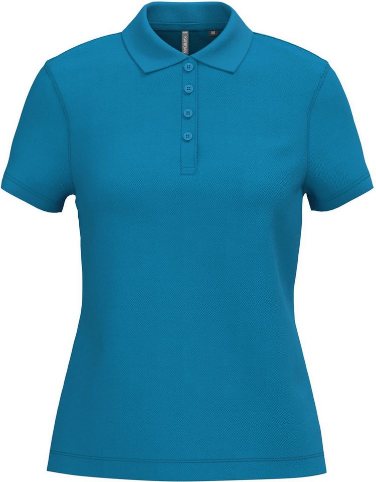 Kariban Poloshirt Damen Kurzarm-Poloshirt. Baumwollpiqué. von Kariban