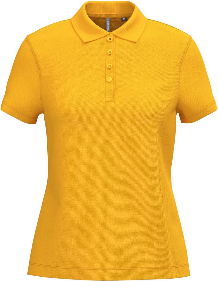 Kariban Poloshirt Damen Kurzarm-Poloshirt. Baumwollpiqué. von Kariban